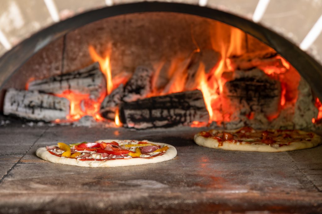 The Quiet Bite wood fired pizza oven